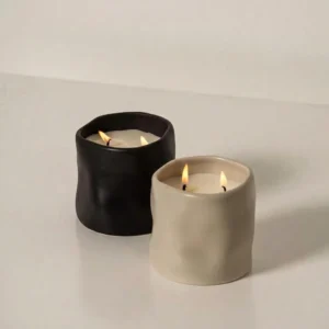 Ceramic Twin Wick Candles