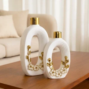 Decorative Ceramic Vase Set Image